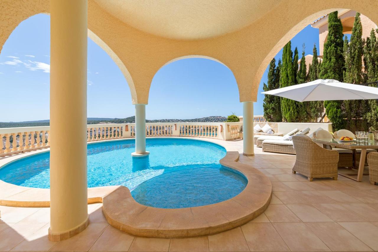 Meerblick Villa "Buena Vista" In Santa Ponsa, Mallorca Ngoại thất bức ảnh