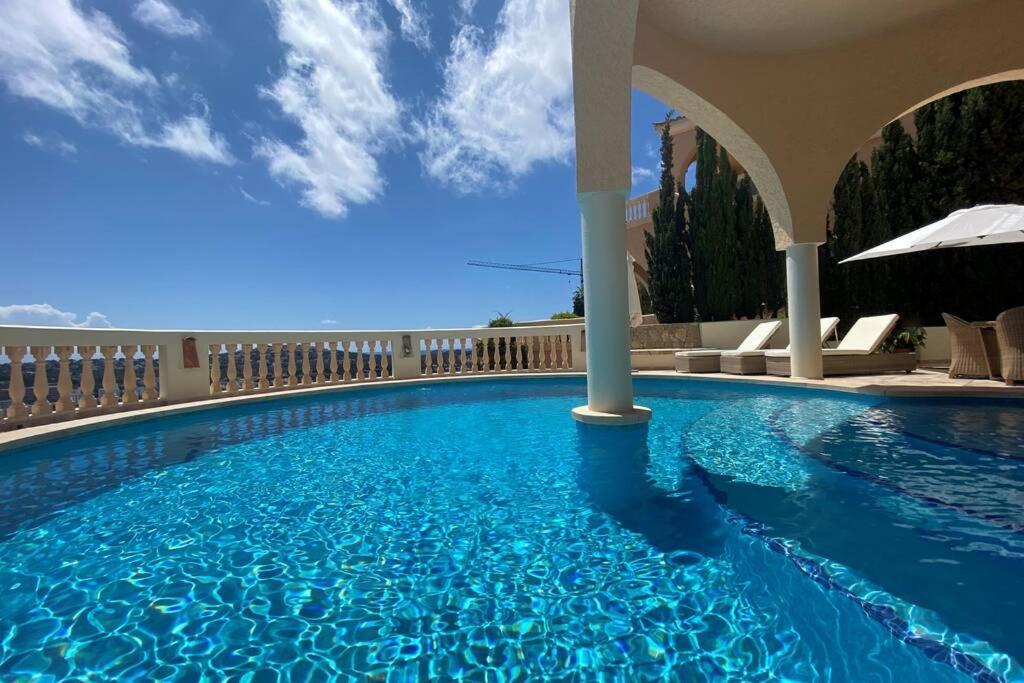 Meerblick Villa "Buena Vista" In Santa Ponsa, Mallorca Ngoại thất bức ảnh