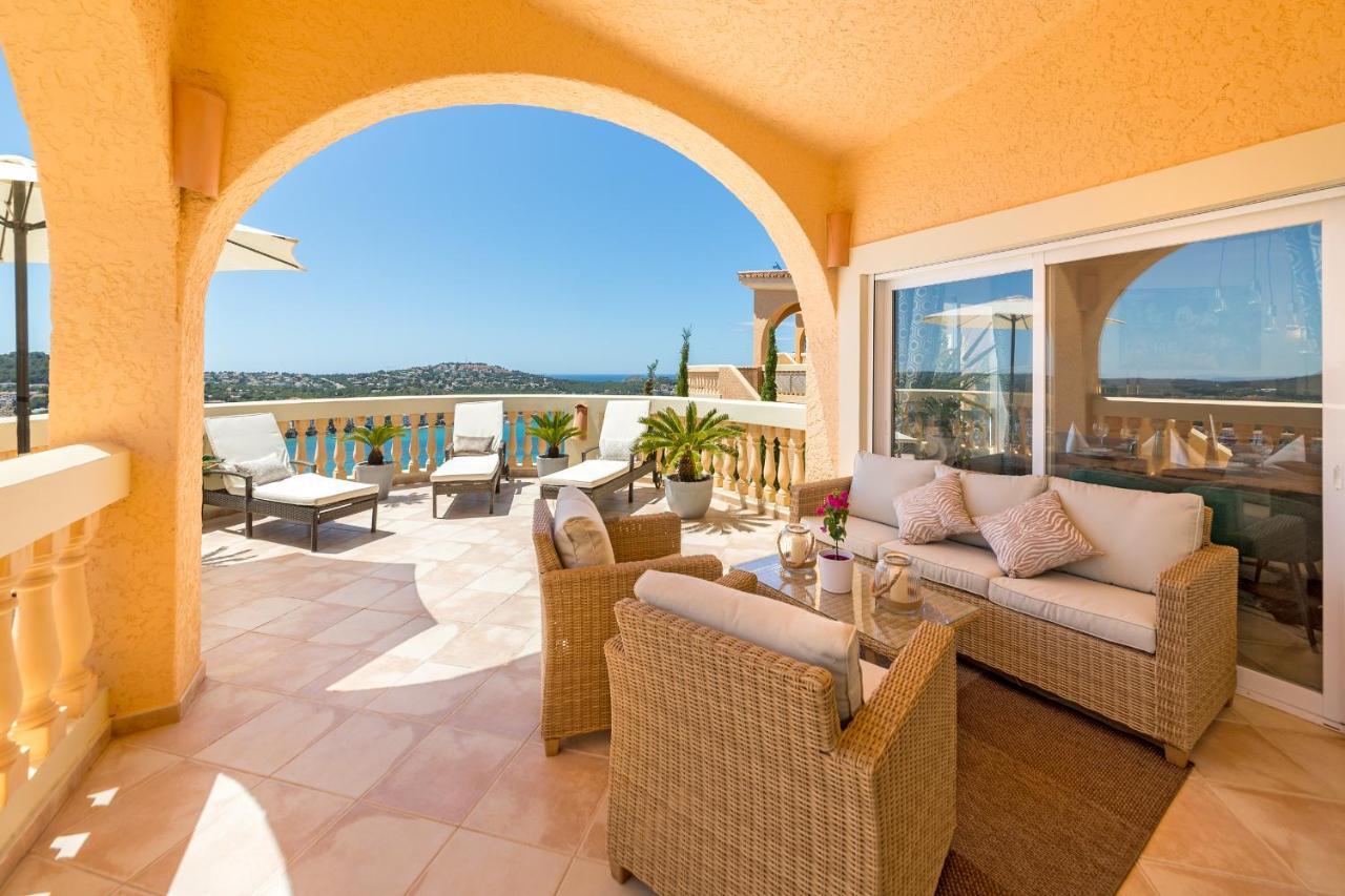 Meerblick Villa "Buena Vista" In Santa Ponsa, Mallorca Ngoại thất bức ảnh